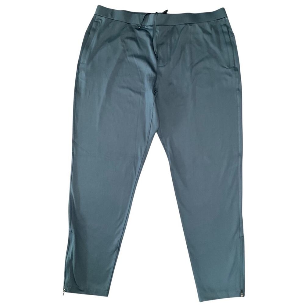 Mondetta Men's Active Jogger Performance Pull on Zip Ankle Blue Size XXL NWT